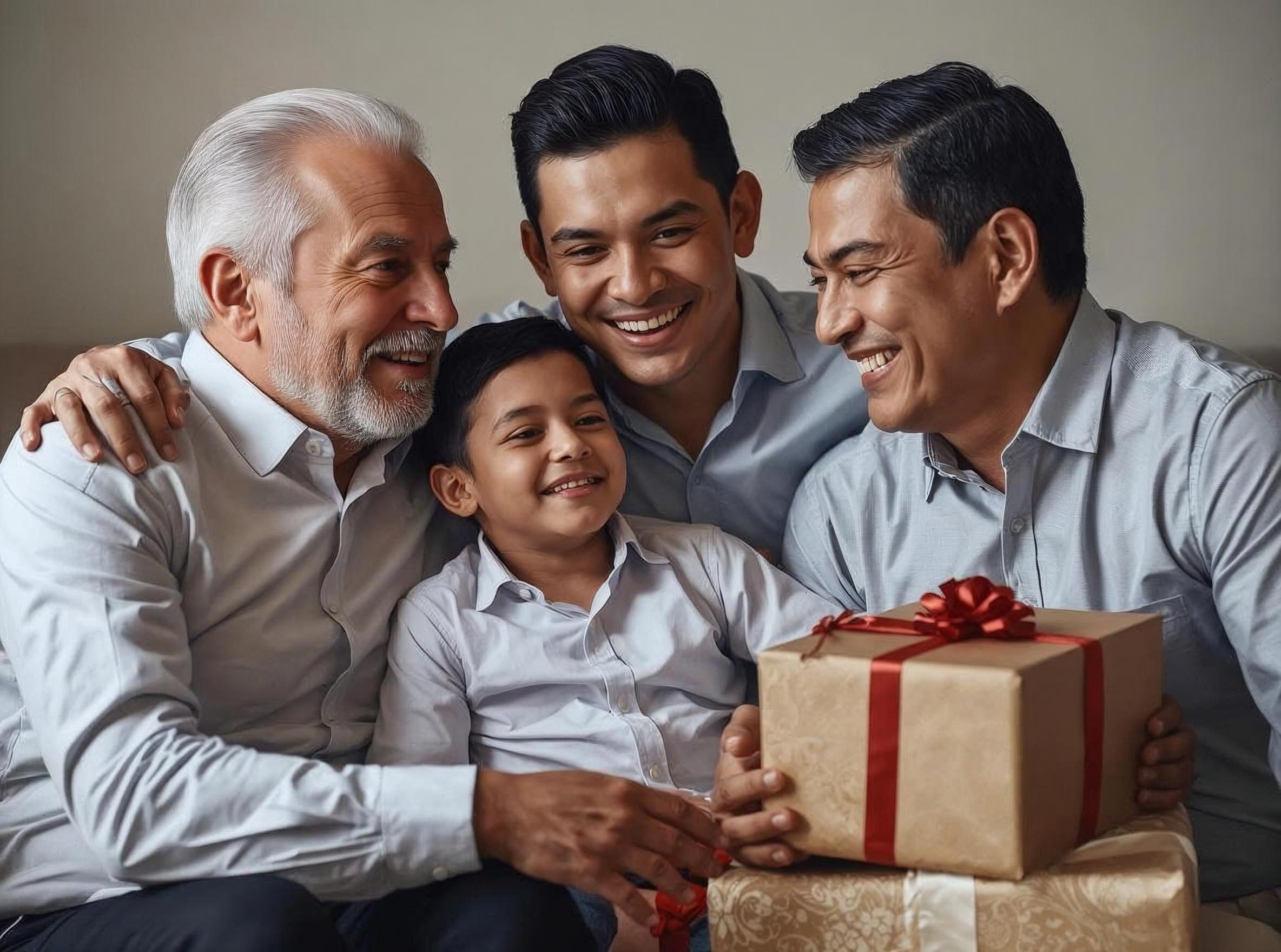 Grand / dad / son branded