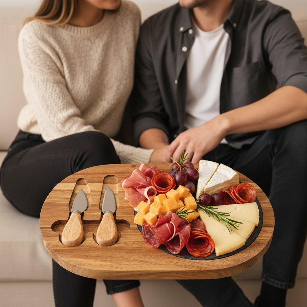 Lavender Engraved Charcuterie Board | Personalized Gift, Wedding Decor, Kitchen Accessory, Entertaining Essentials, Home Decor