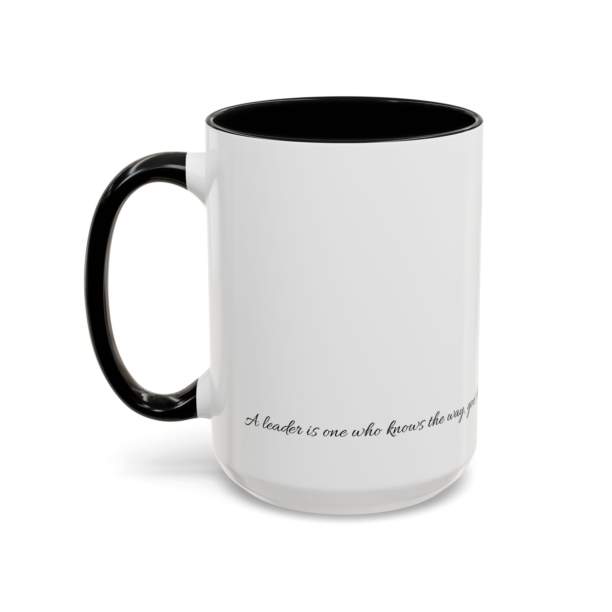 "Show the way", Multi-Coloured leadership Coffee Mug - Motivational Gift, Office Decor, Birthday Present, Self-Improvement
