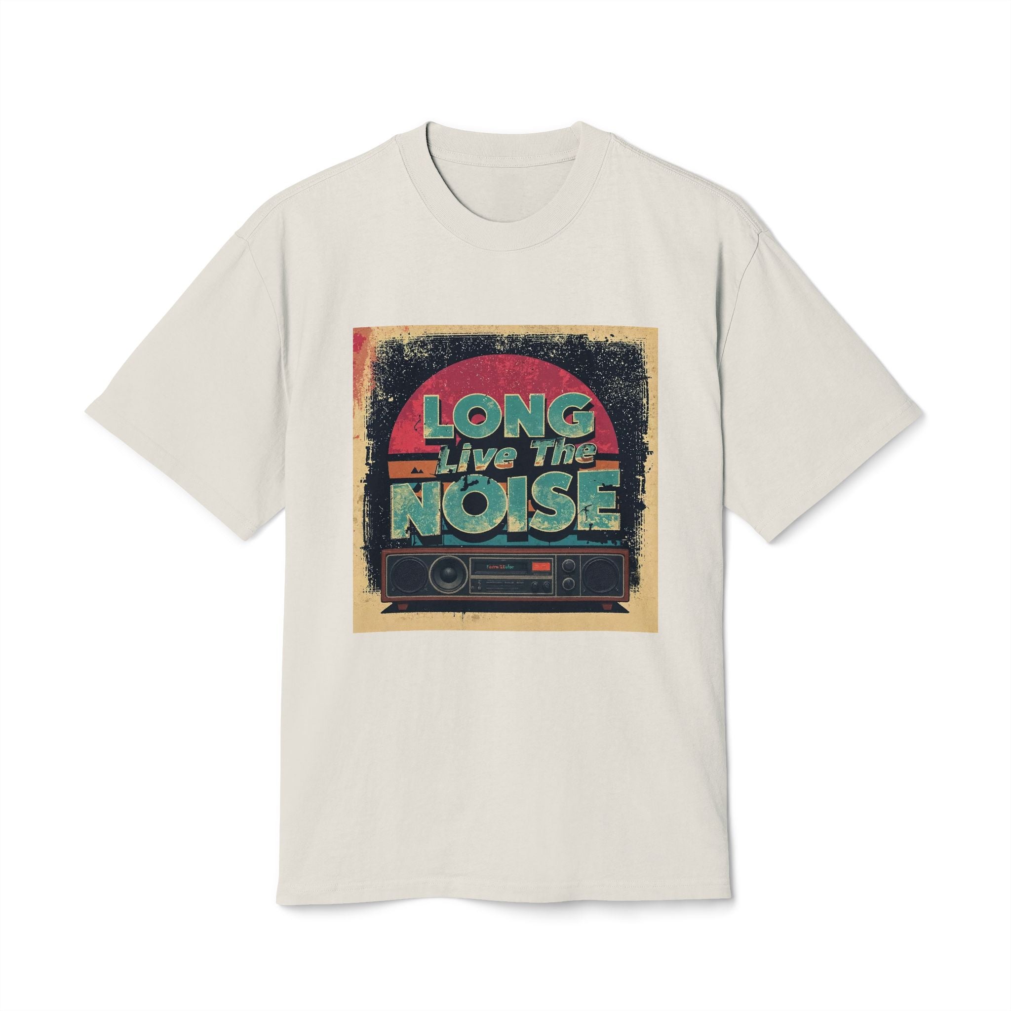 Copy of Vintage-Inspired Unisex Tee, Long Live the Noise Graphic T-Shirt for Music Lovers, Casual Wear, Gift for Concert Goers, Retro Style