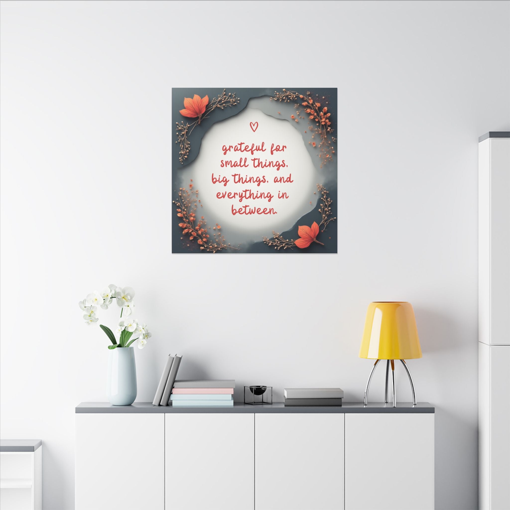 Gratitude Illustration Canvas