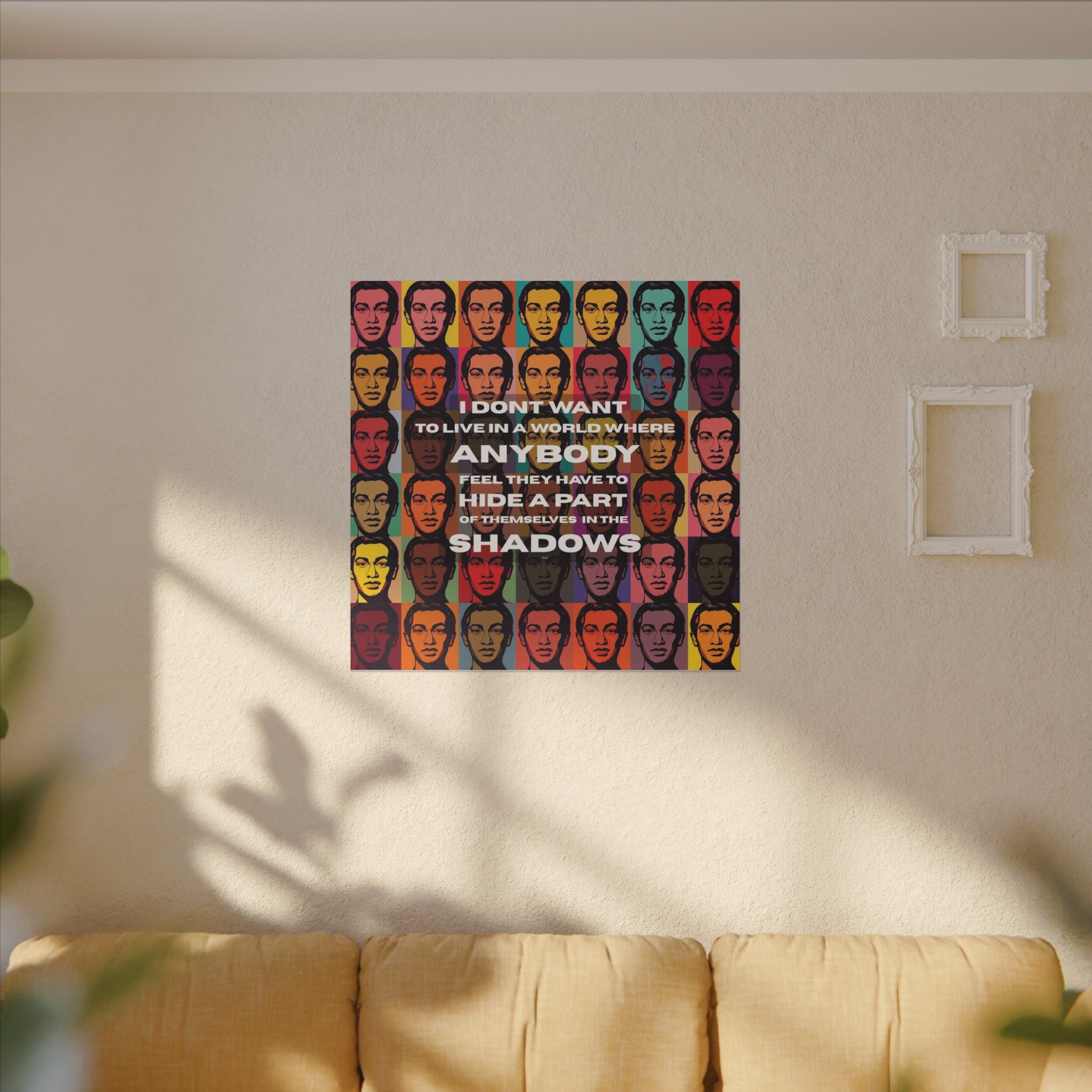Socially conscious  Illustration Canvas