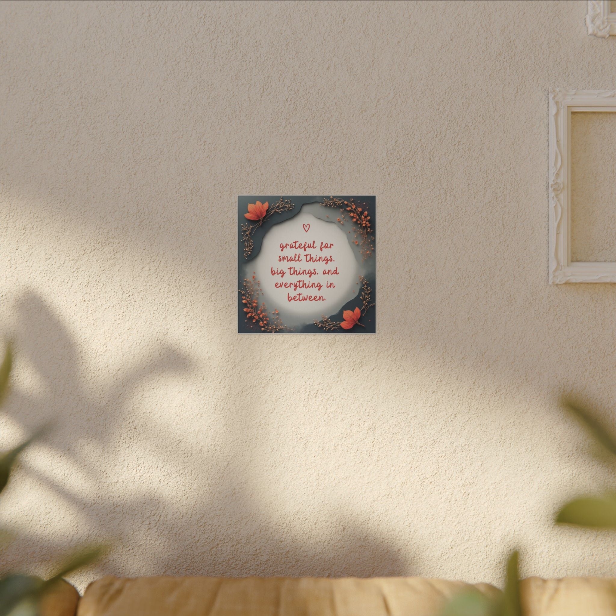 Gratitude Illustration Canvas