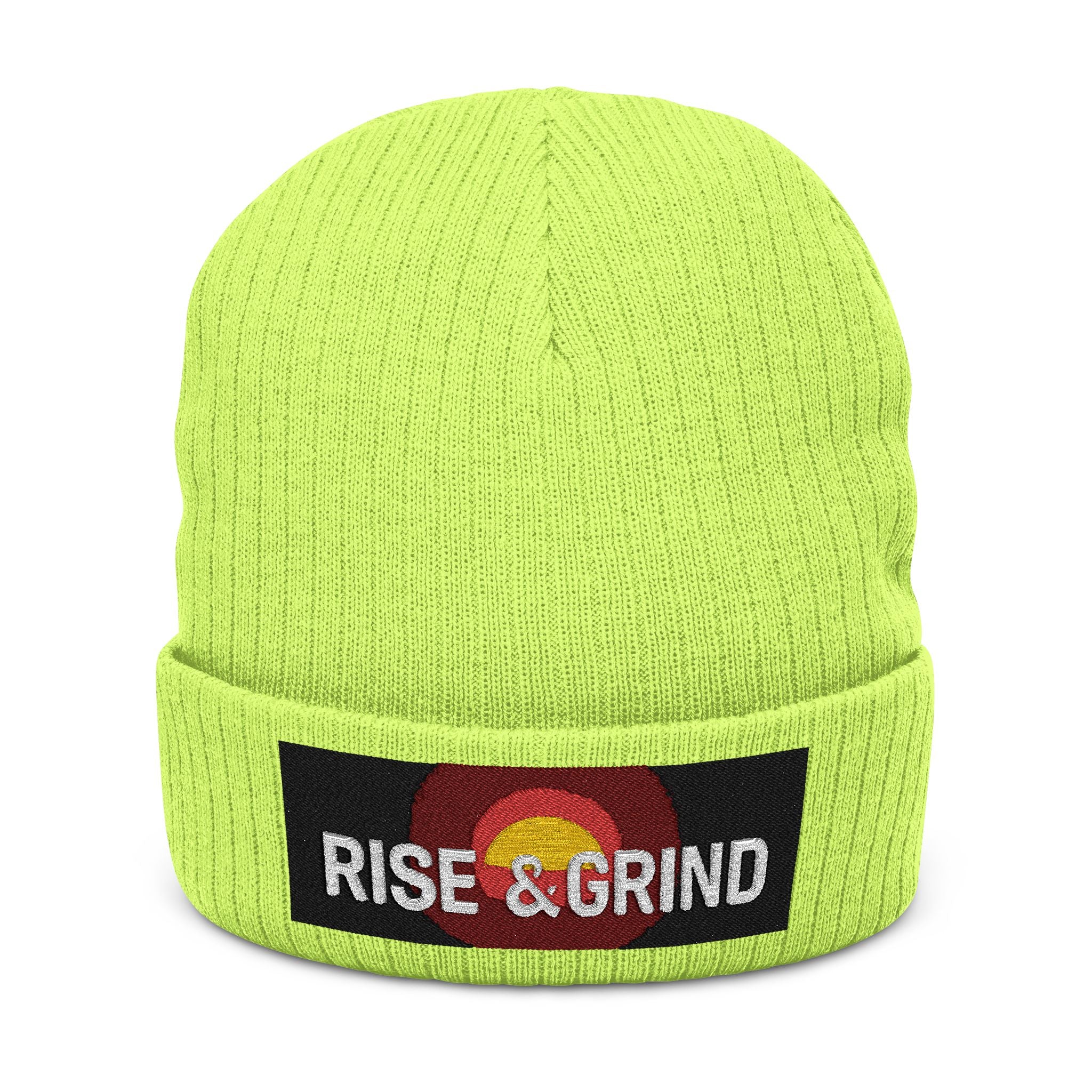 Rise & Grind Beanie – Cozy Winter Hat & Outdoor Gift