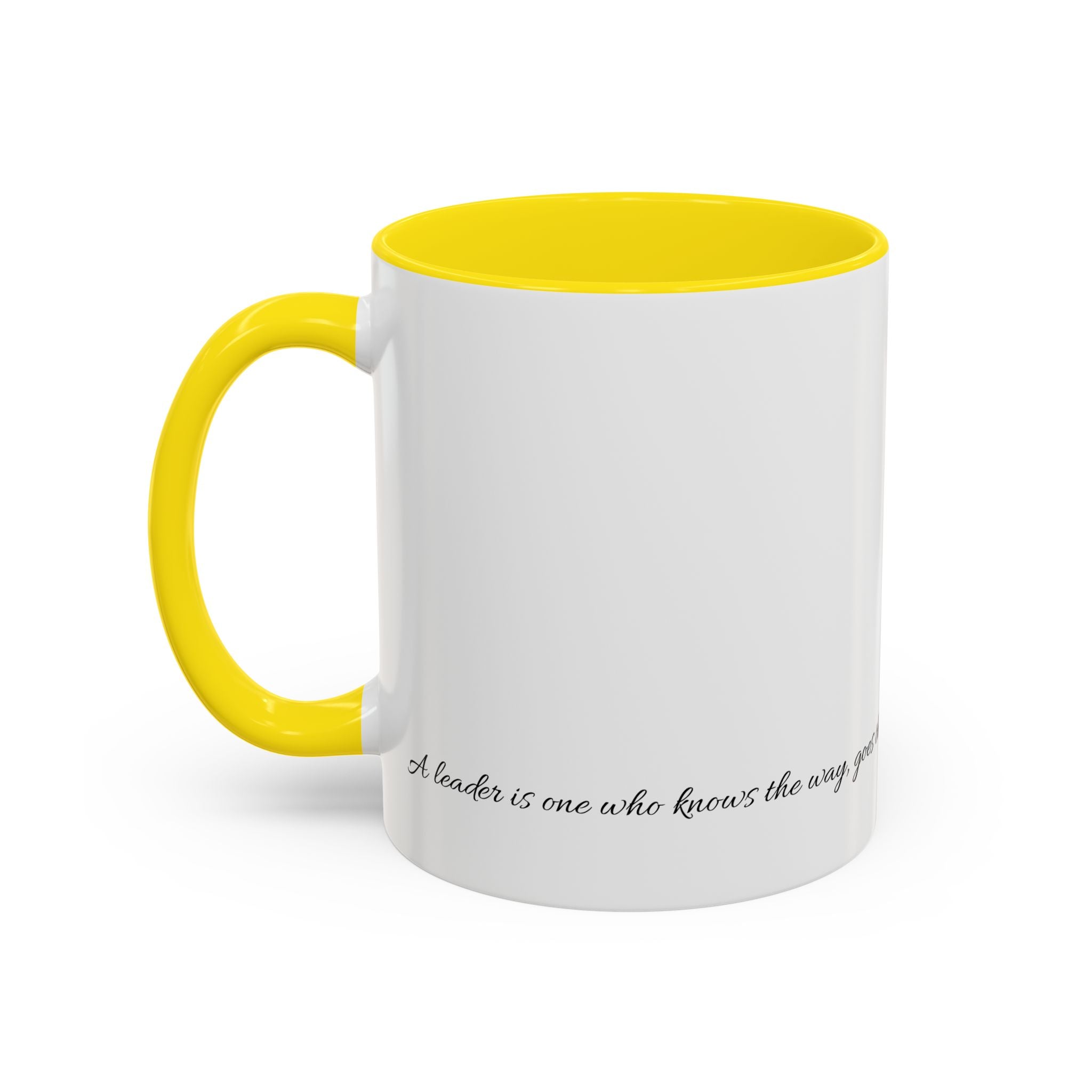 "Show the way", Multi-Coloured leadership Coffee Mug - Motivational Gift, Office Decor, Birthday Present, Self-Improvement