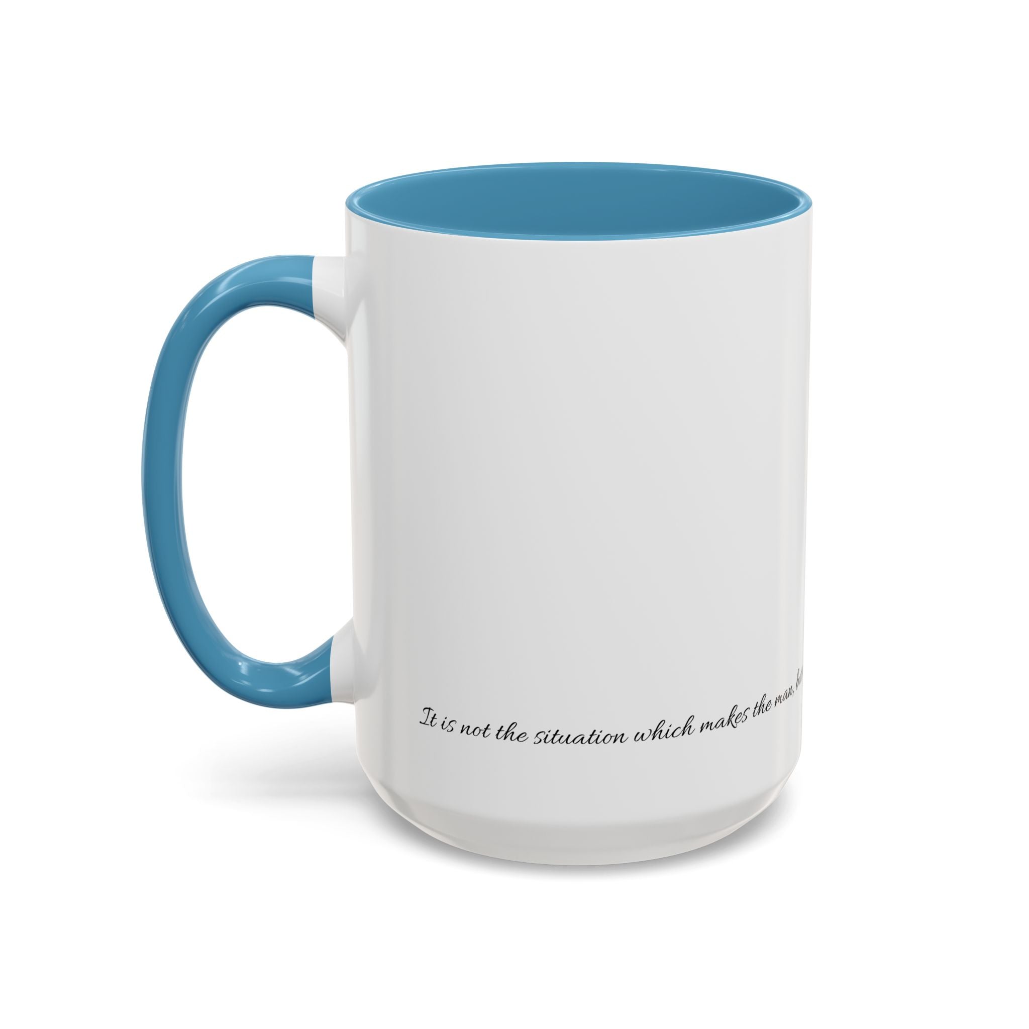 "Strong leader” Multi-Coloured Inspirational Coffee Mug - Motivational Gift, Office Decor, Birthday Present, Self-Improvement