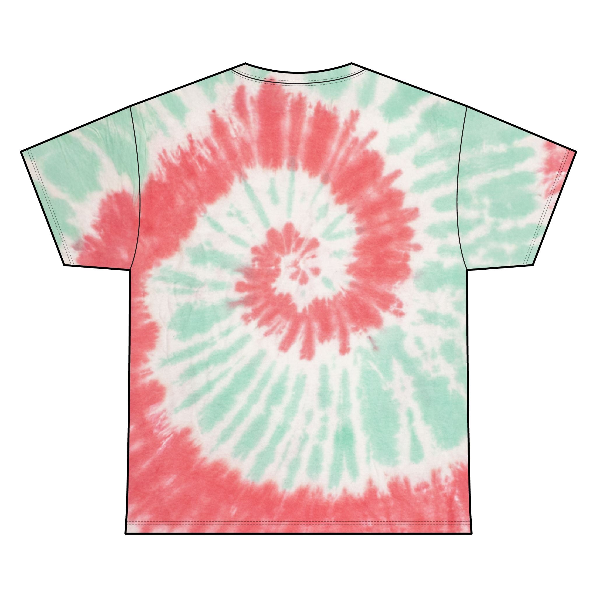 Tropical Dream Unisex Tie-Dye Tee – Vibrant Summer Shirt