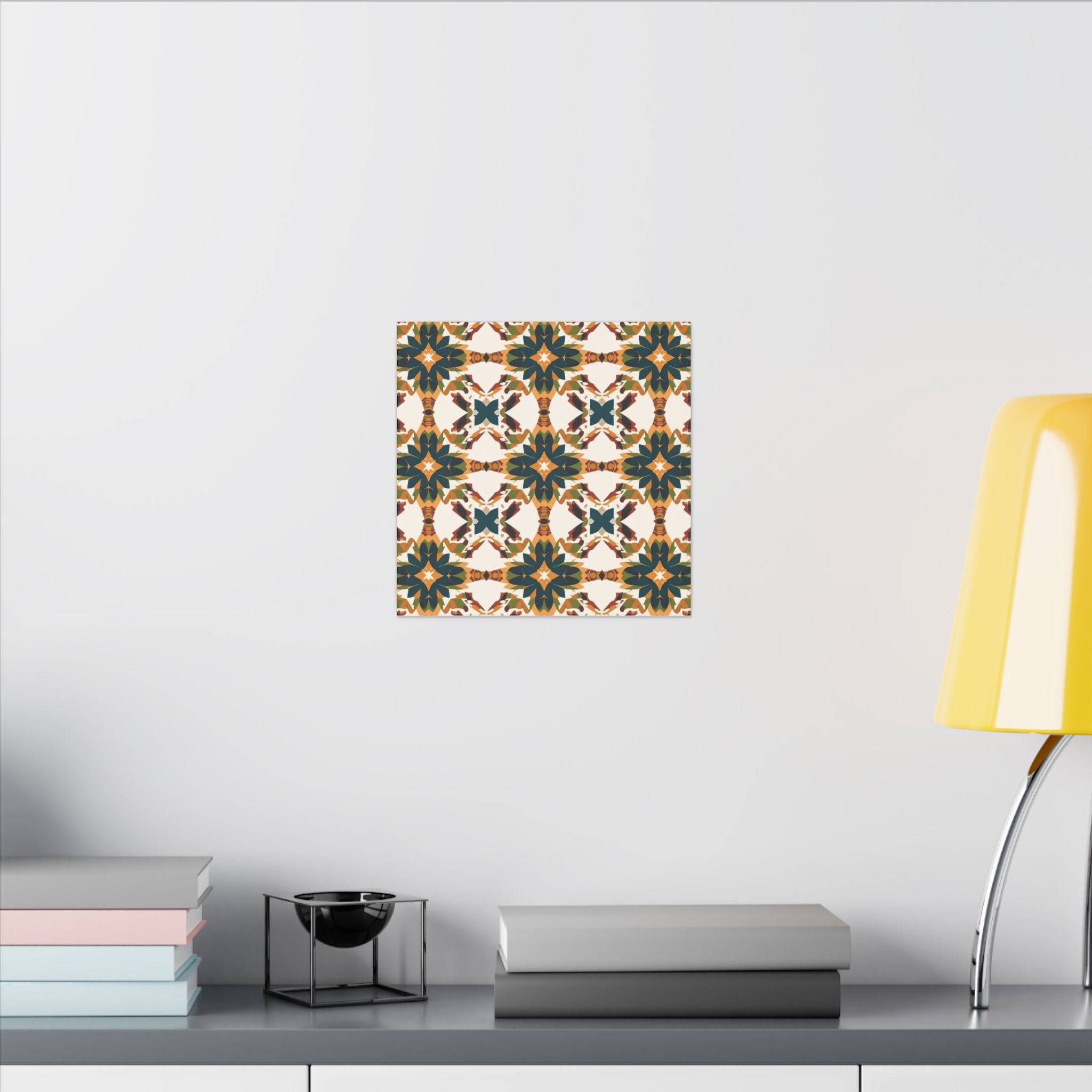 Shweshwe Pattern Canvas Print
