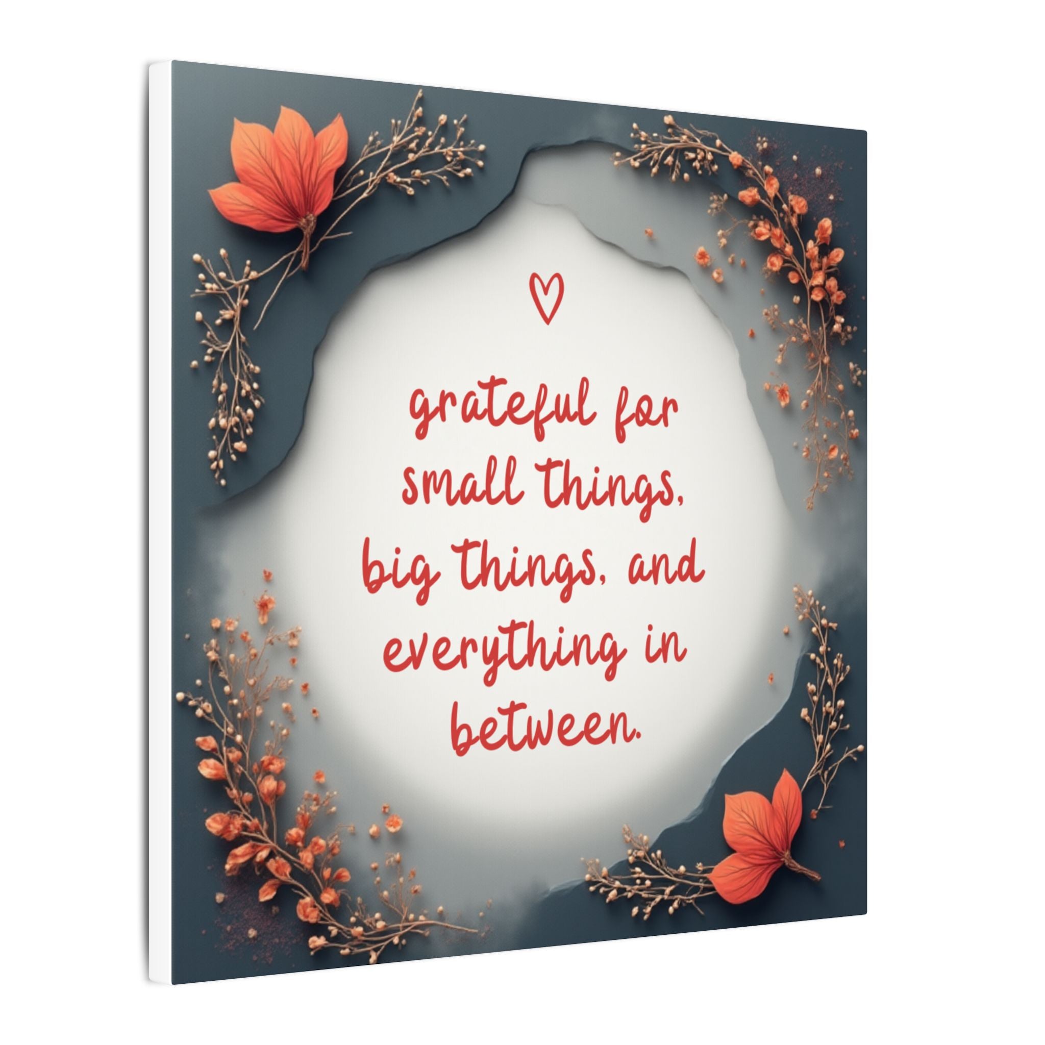 Gratitude Illustration Canvas
