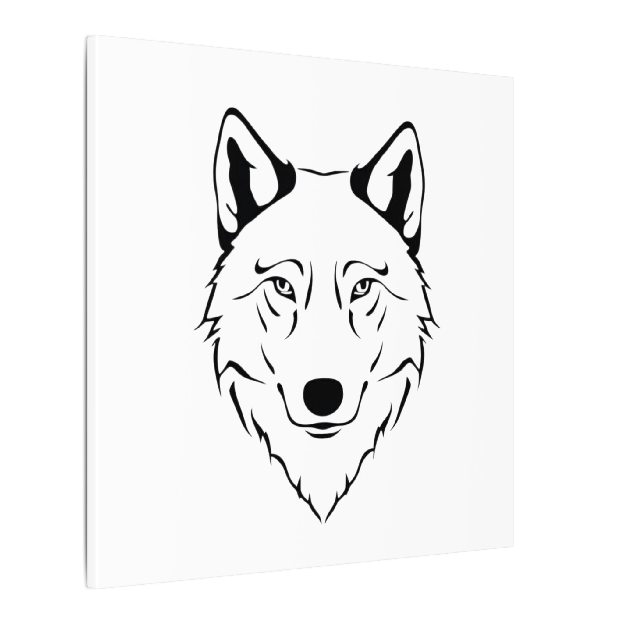 Wolf head art Canvas
