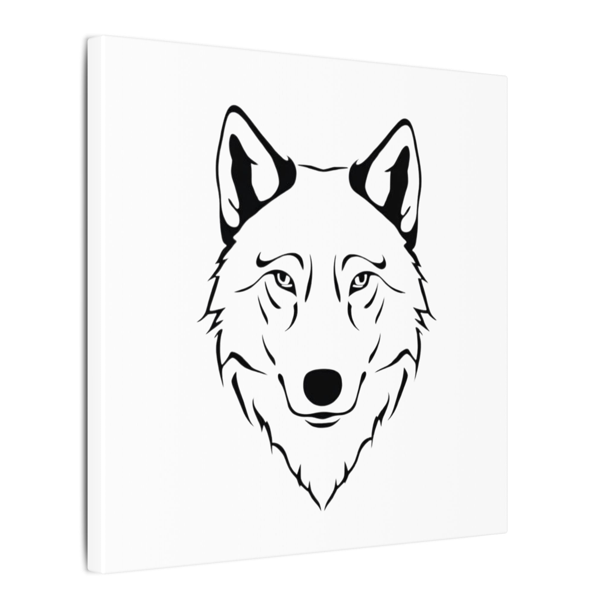 Wolf head art Canvas
