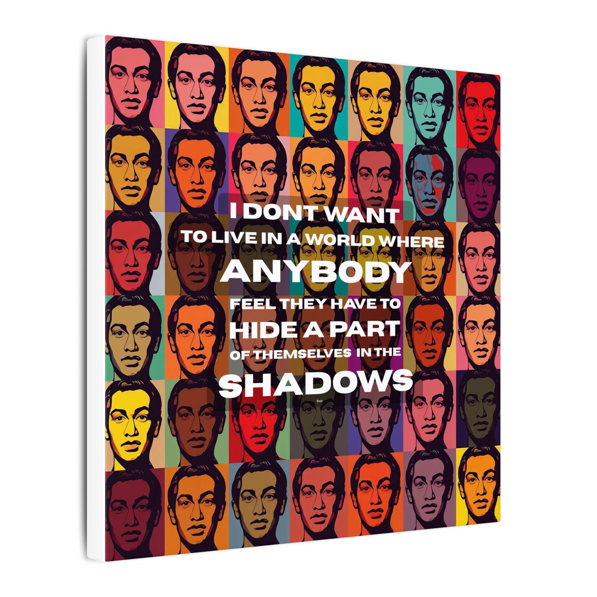 Socially conscious  Illustration Canvas