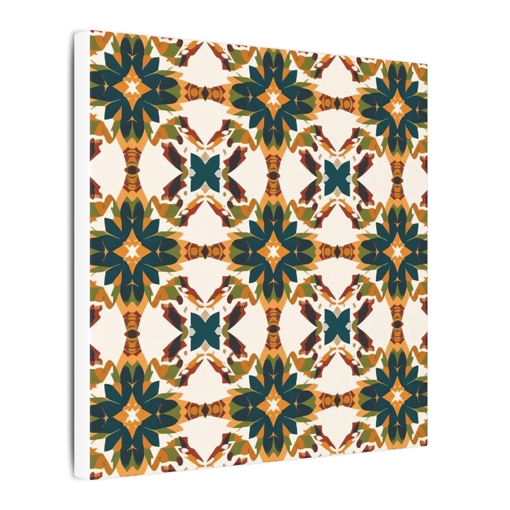 Shweshwe Pattern Canvas Print