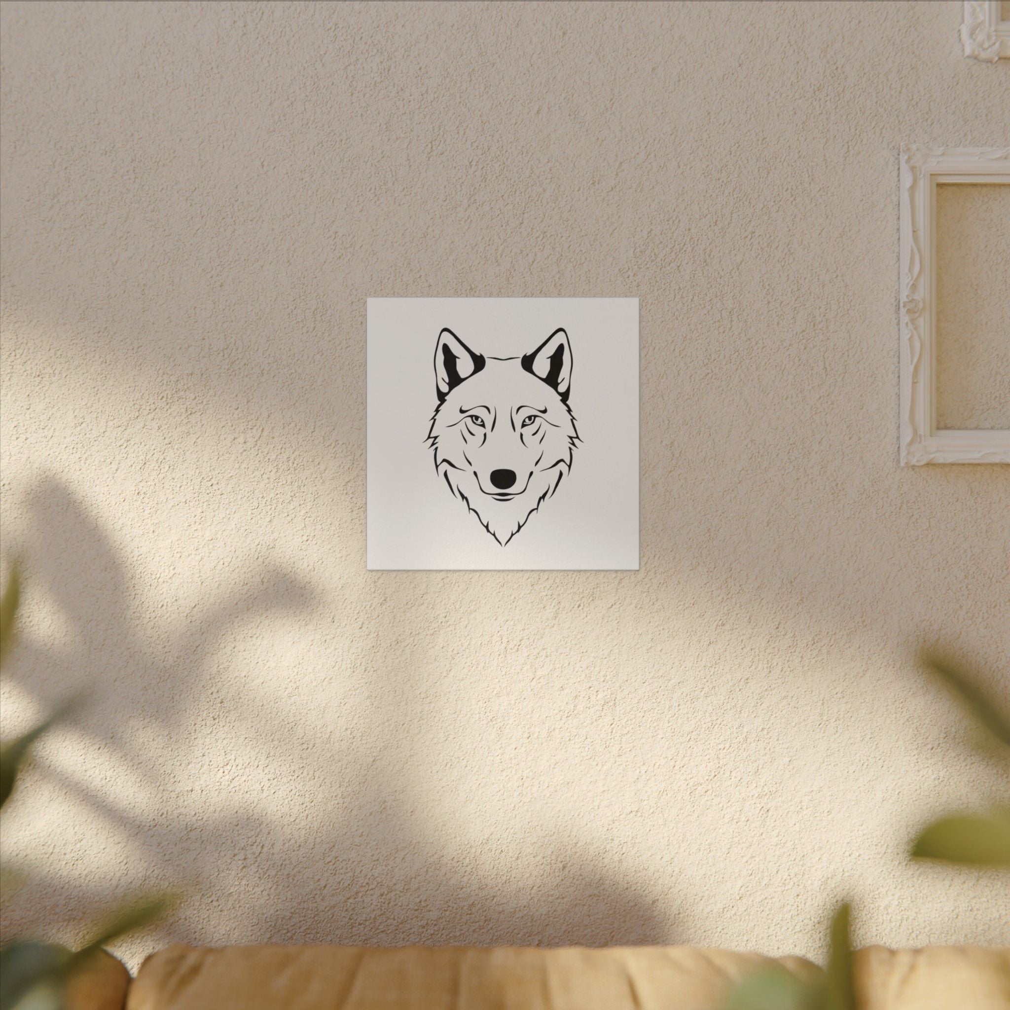 Wolf head art Canvas