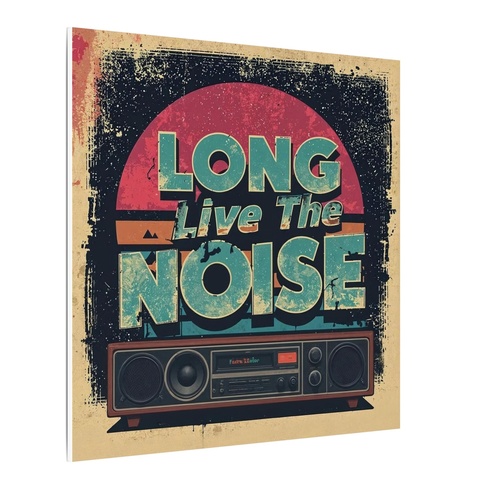 Long live the noise art Canvas