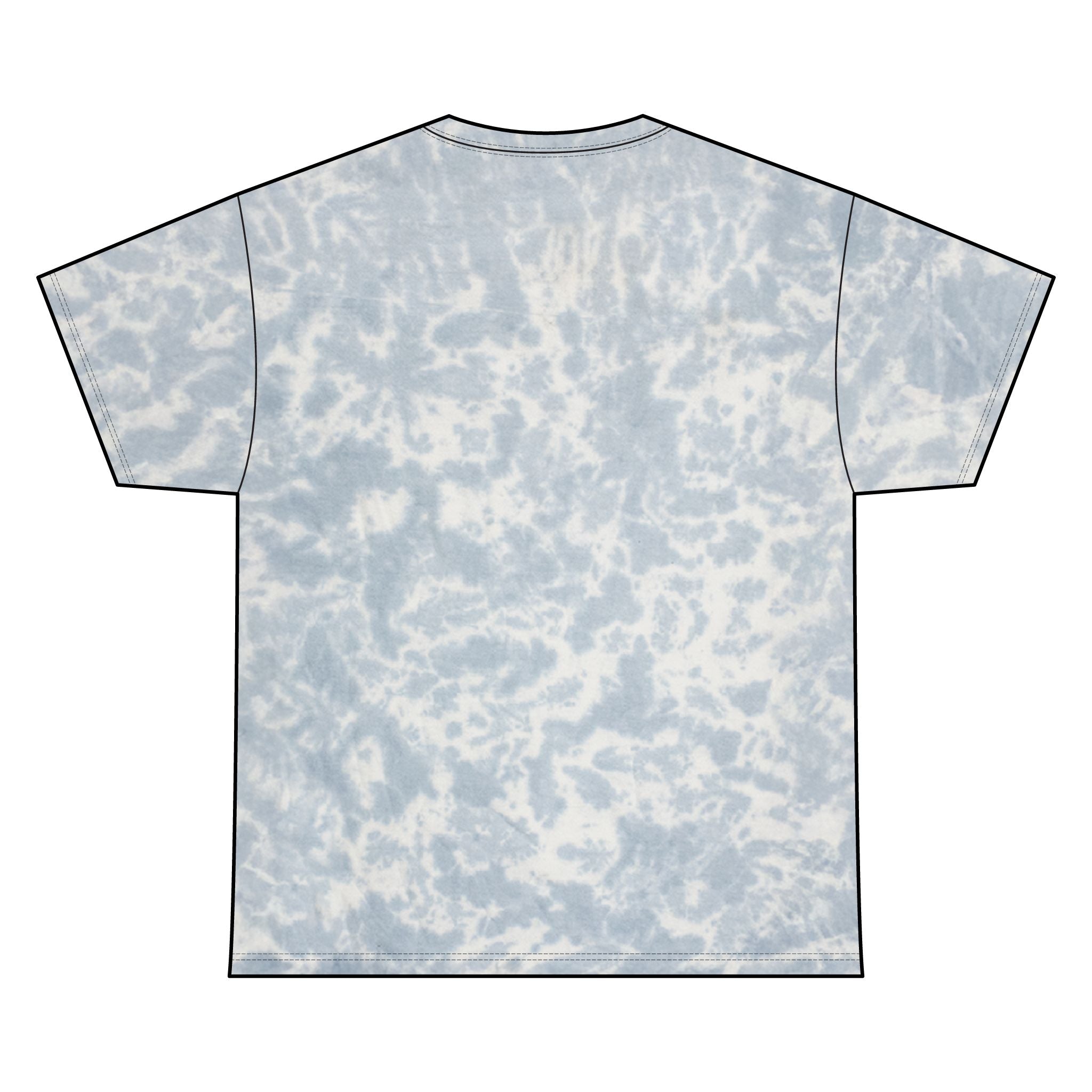 CLOUDS Unisex Tie Dye Cotton Tee