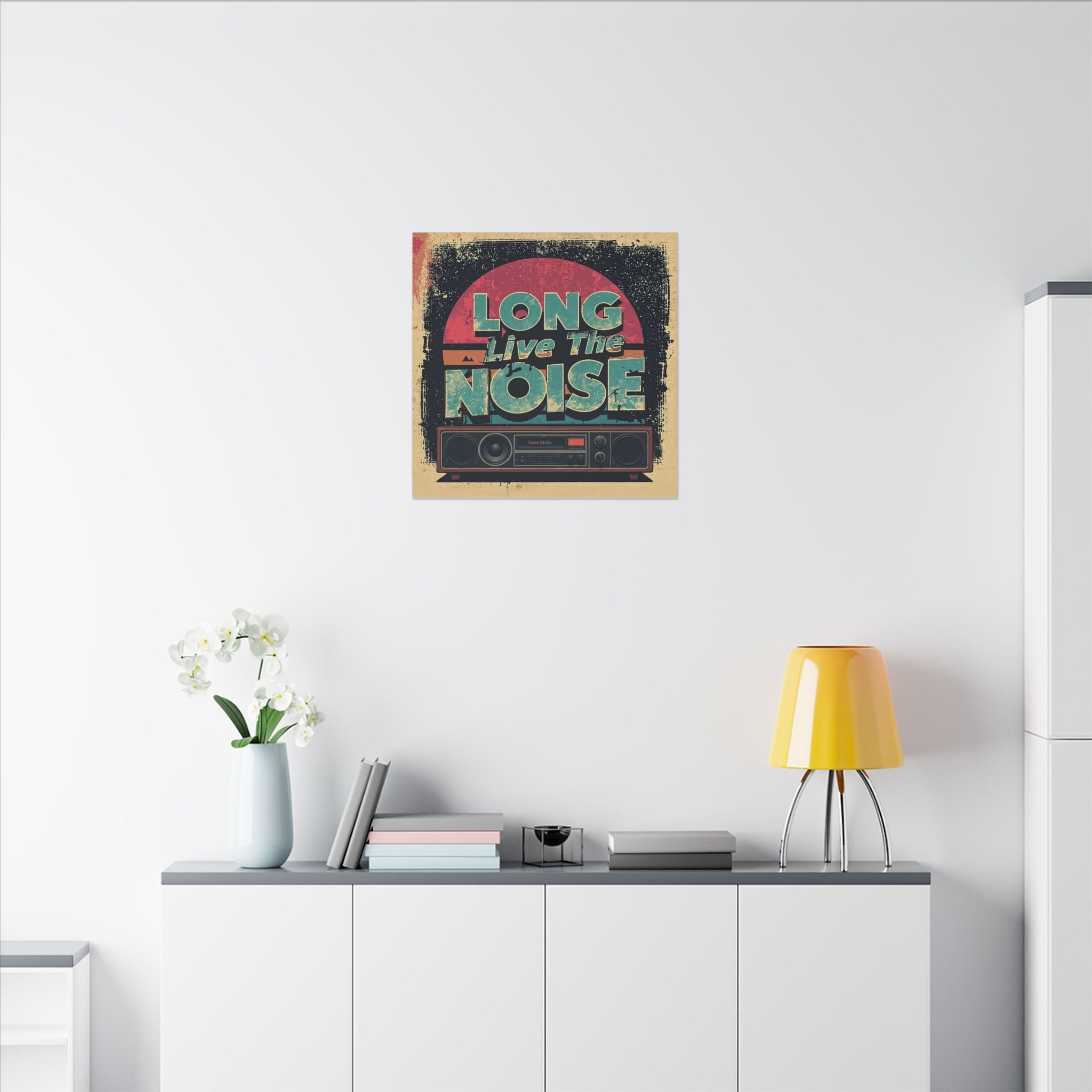 Long live the noise art Canvas