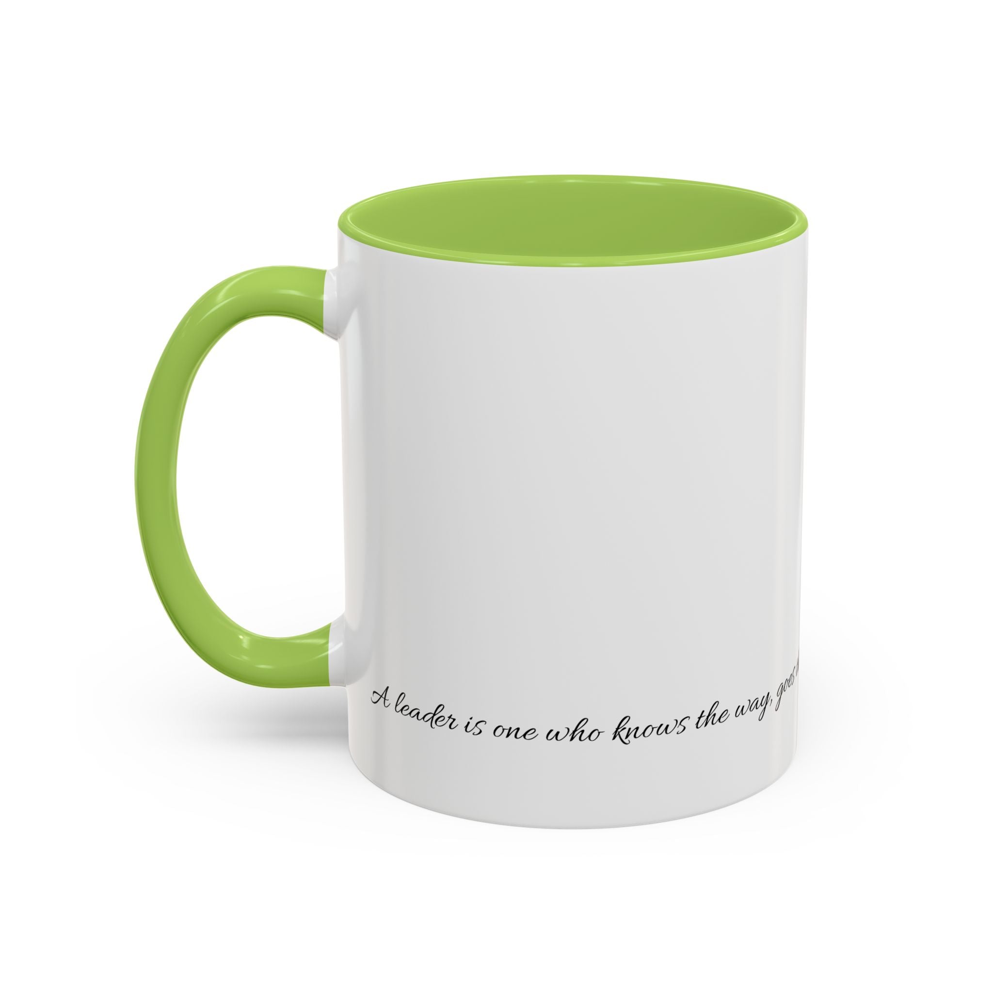 "Show the way", Multi-Coloured leadership Coffee Mug - Motivational Gift, Office Decor, Birthday Present, Self-Improvement