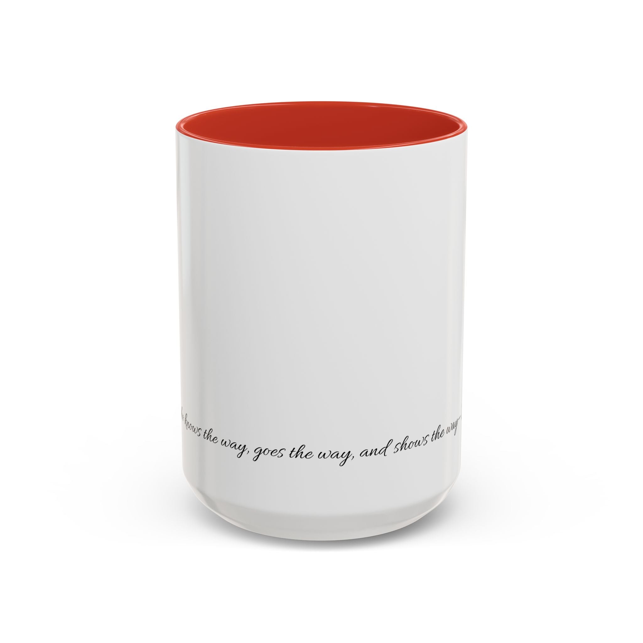 "Show the way", Multi-Coloured leadership Coffee Mug - Motivational Gift, Office Decor, Birthday Present, Self-Improvement
