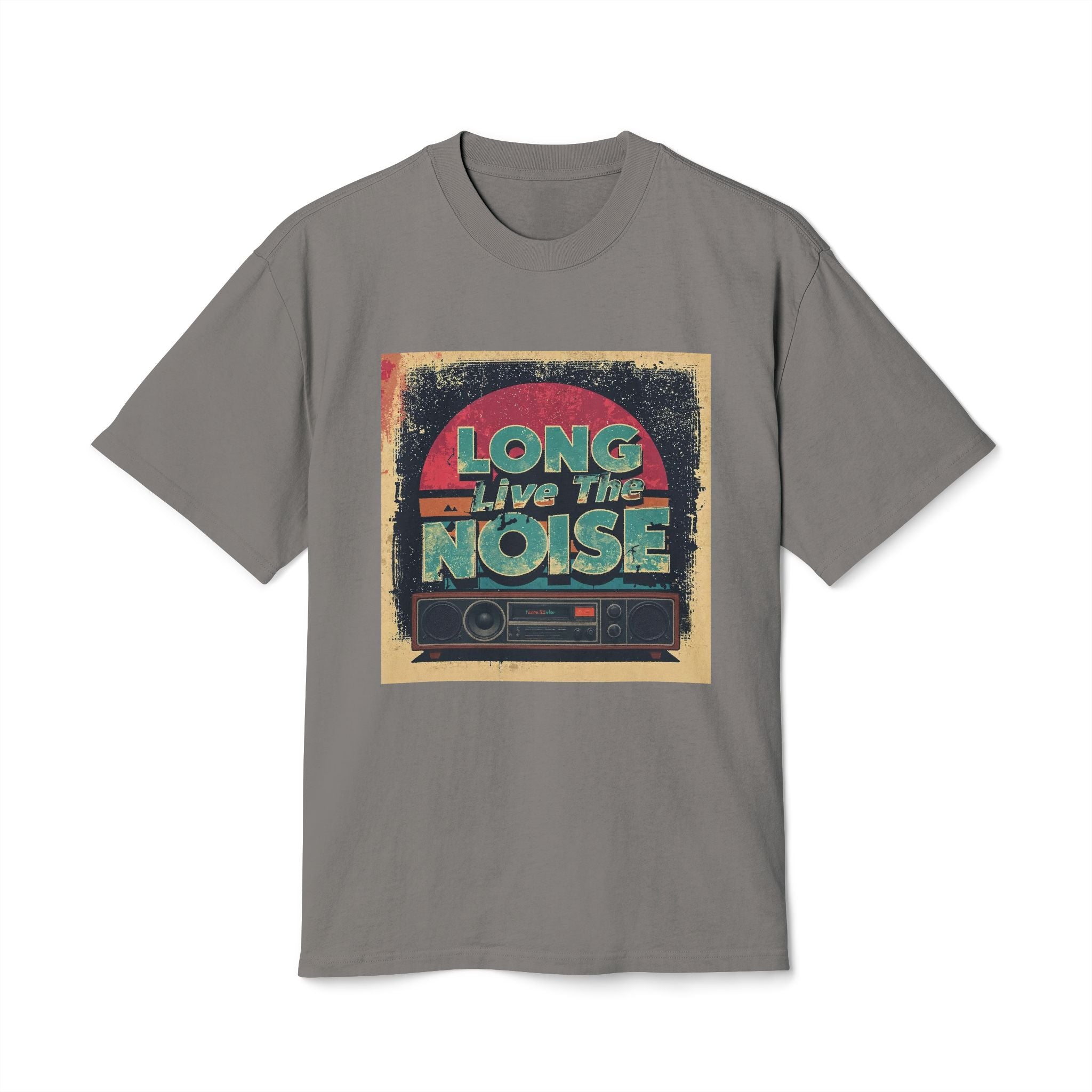 Copy of Vintage-Inspired Unisex Tee, Long Live the Noise Graphic T-Shirt for Music Lovers, Casual Wear, Gift for Concert Goers, Retro Style