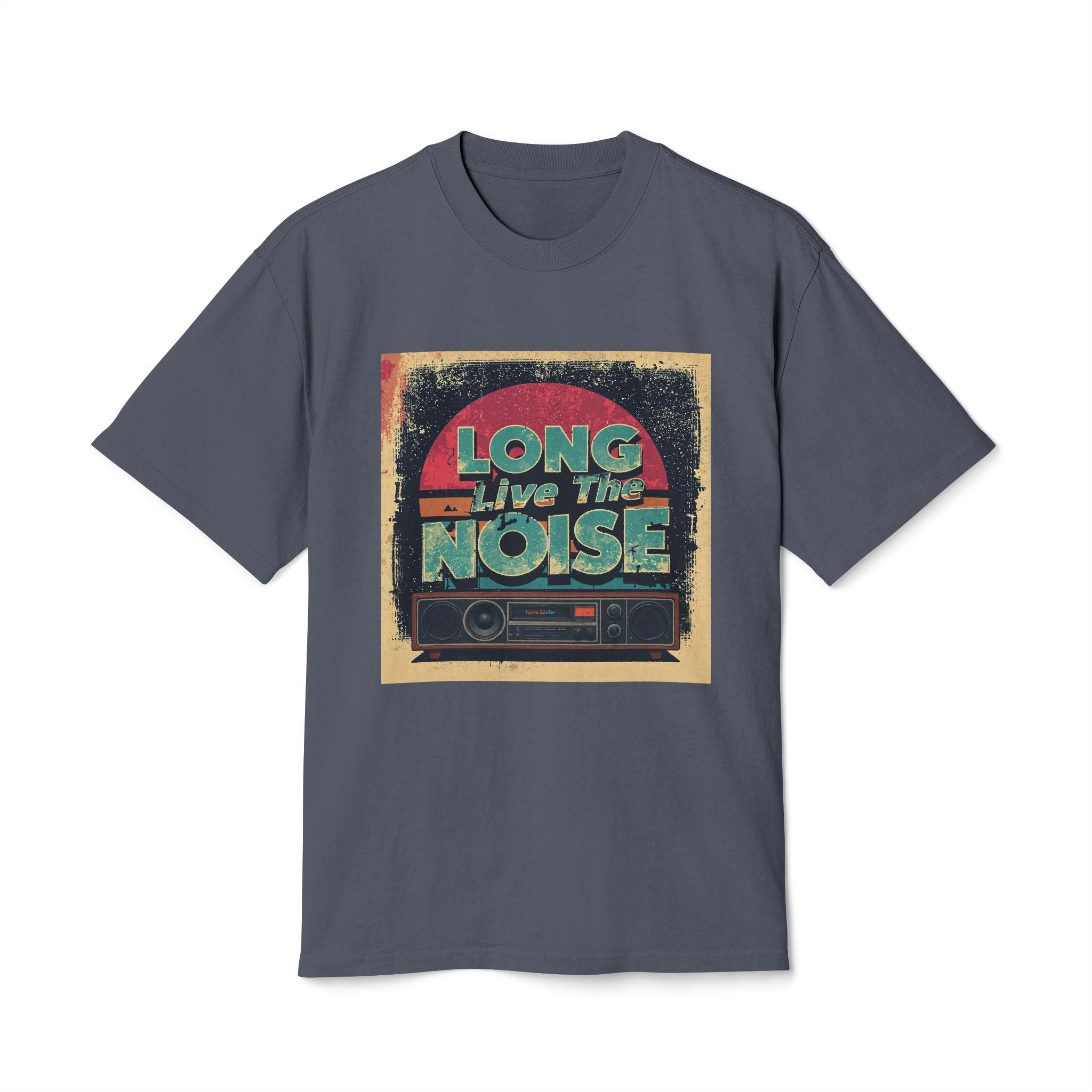 Copy of Vintage-Inspired Unisex Tee, Long Live the Noise Graphic T-Shirt for Music Lovers, Casual Wear, Gift for Concert Goers, Retro Style