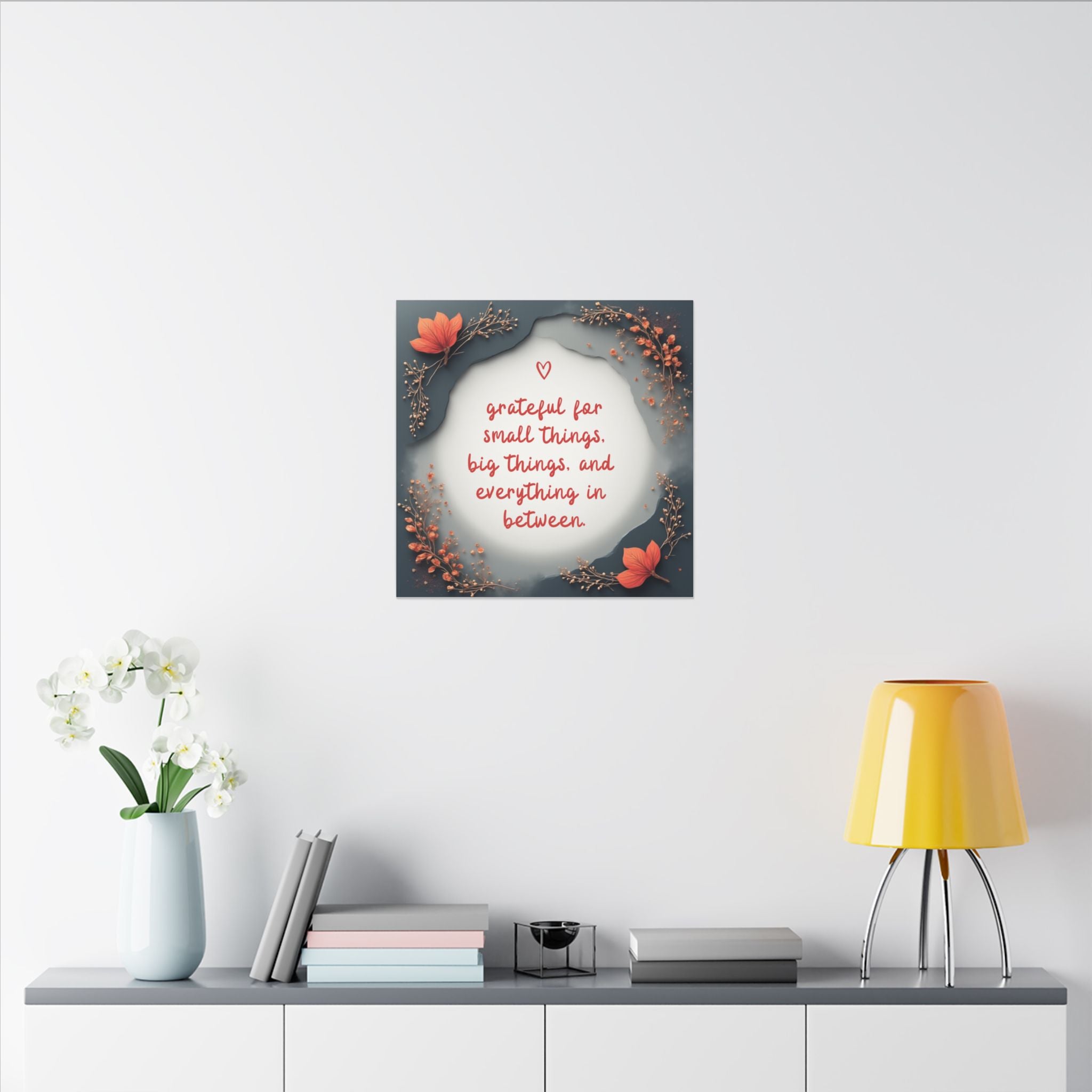 Gratitude Illustration Canvas