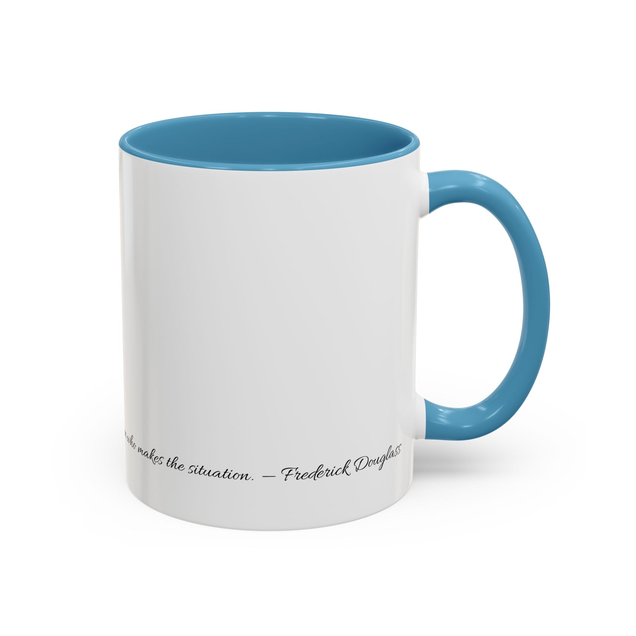 "Strong leader” Multi-Coloured Inspirational Coffee Mug - Motivational Gift, Office Decor, Birthday Present, Self-Improvement