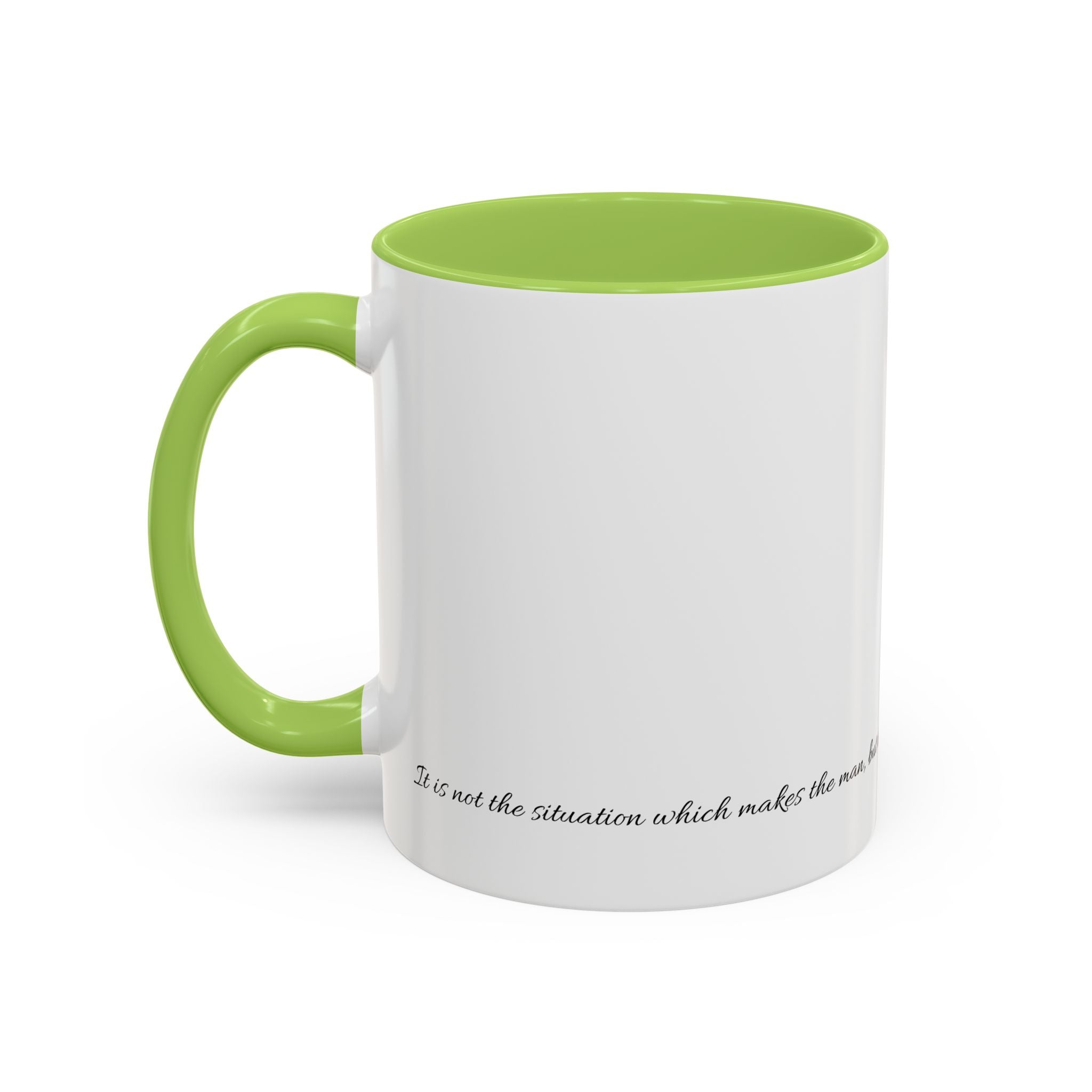 "Strong leader” Multi-Coloured Inspirational Coffee Mug - Motivational Gift, Office Decor, Birthday Present, Self-Improvement