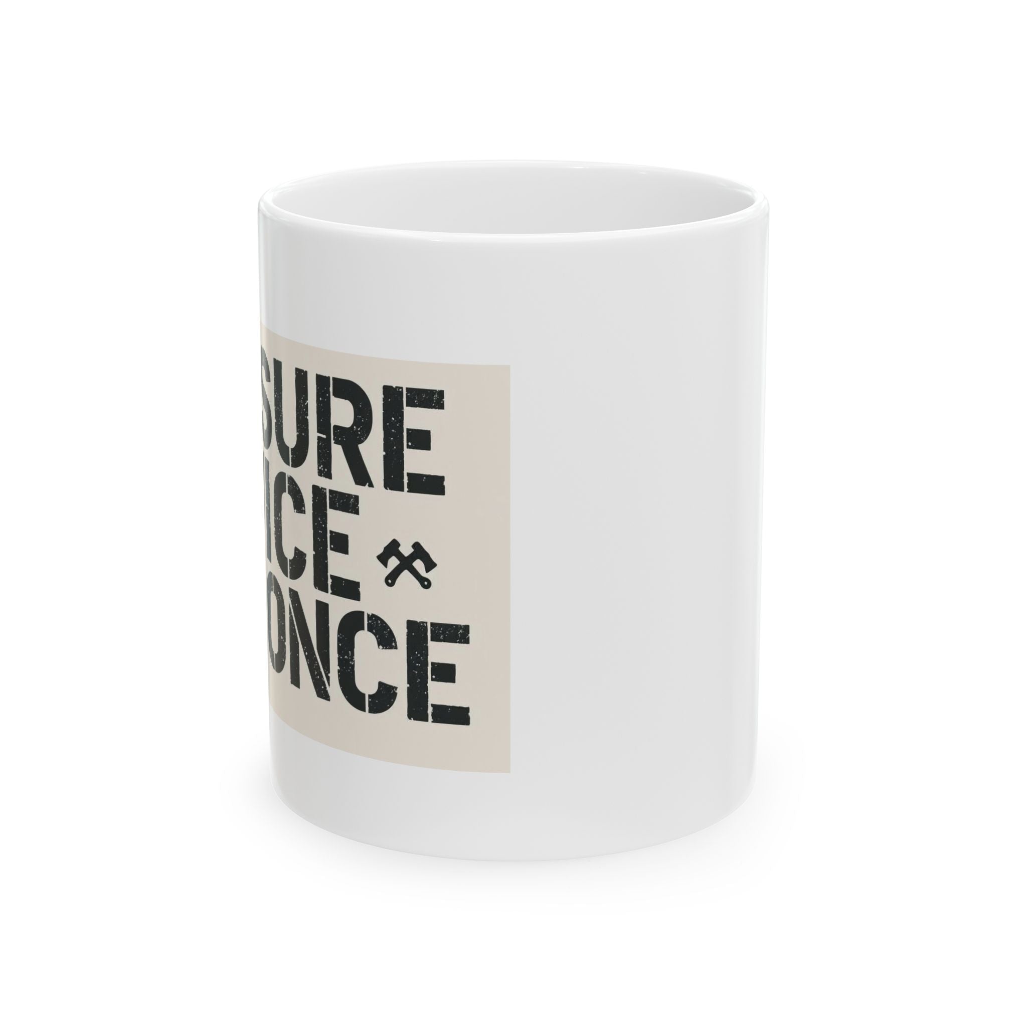 The Craftsman's Creed Mug | "Measure Twice, Cut Once"