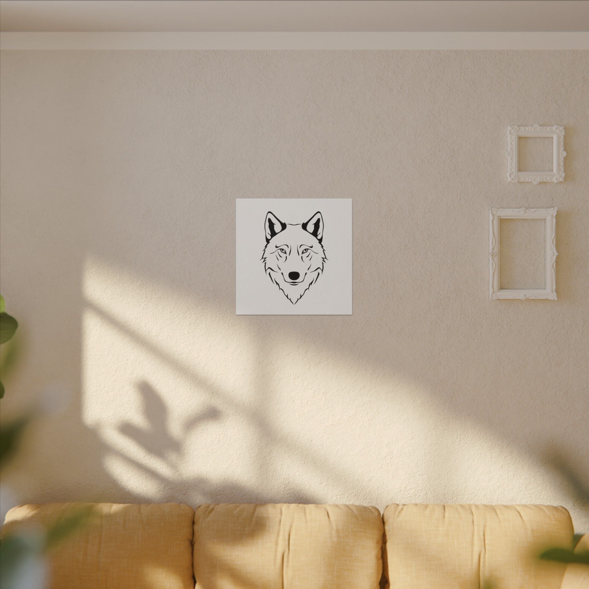 Wolf head art Canvas