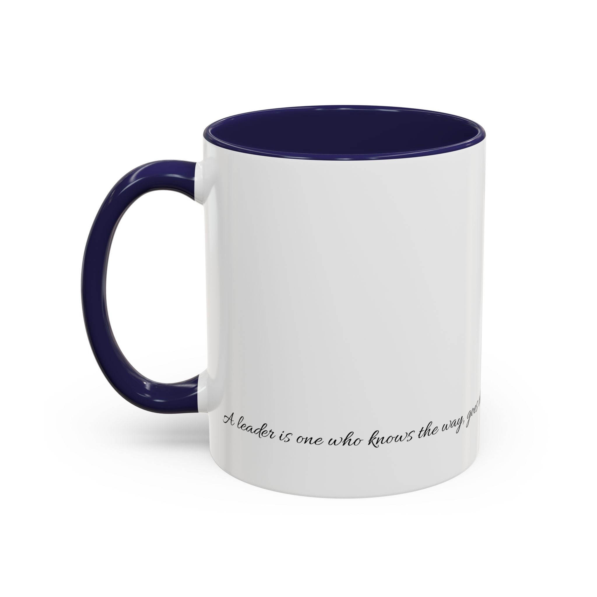 "Show the way", Multi-Coloured leadership Coffee Mug - Motivational Gift, Office Decor, Birthday Present, Self-Improvement