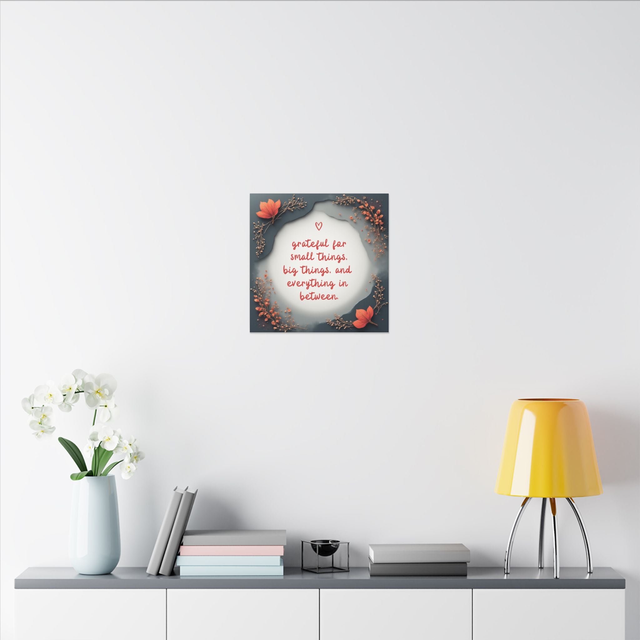 Gratitude Illustration Canvas