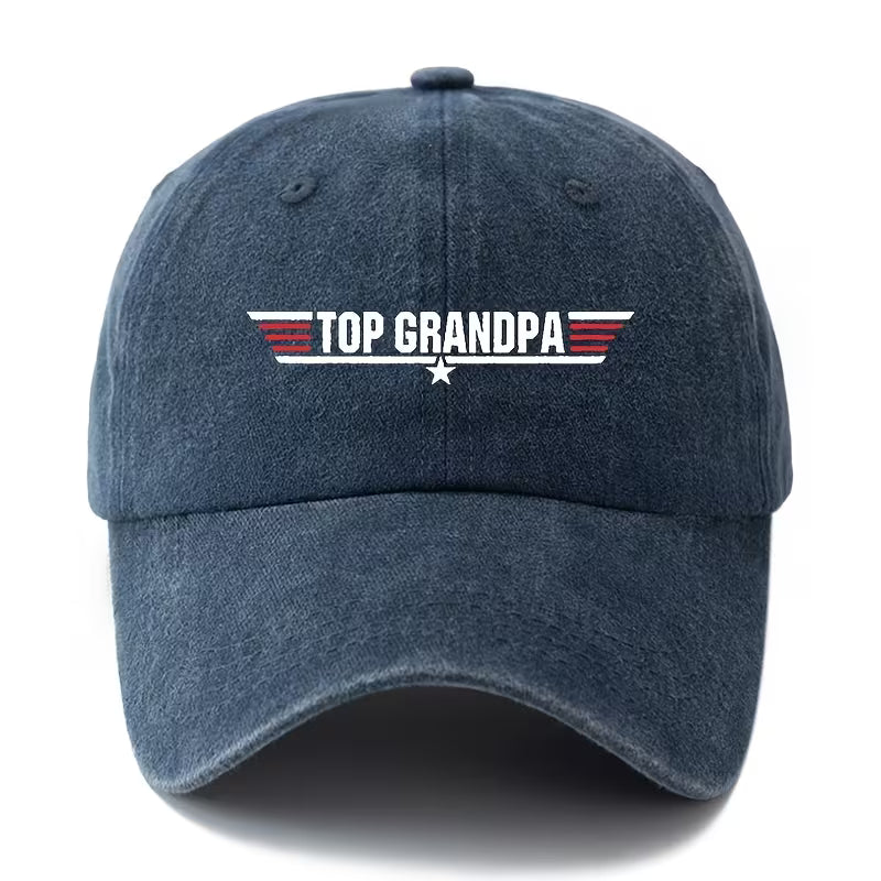 TOP GRANDPA Retro Baseball Cap