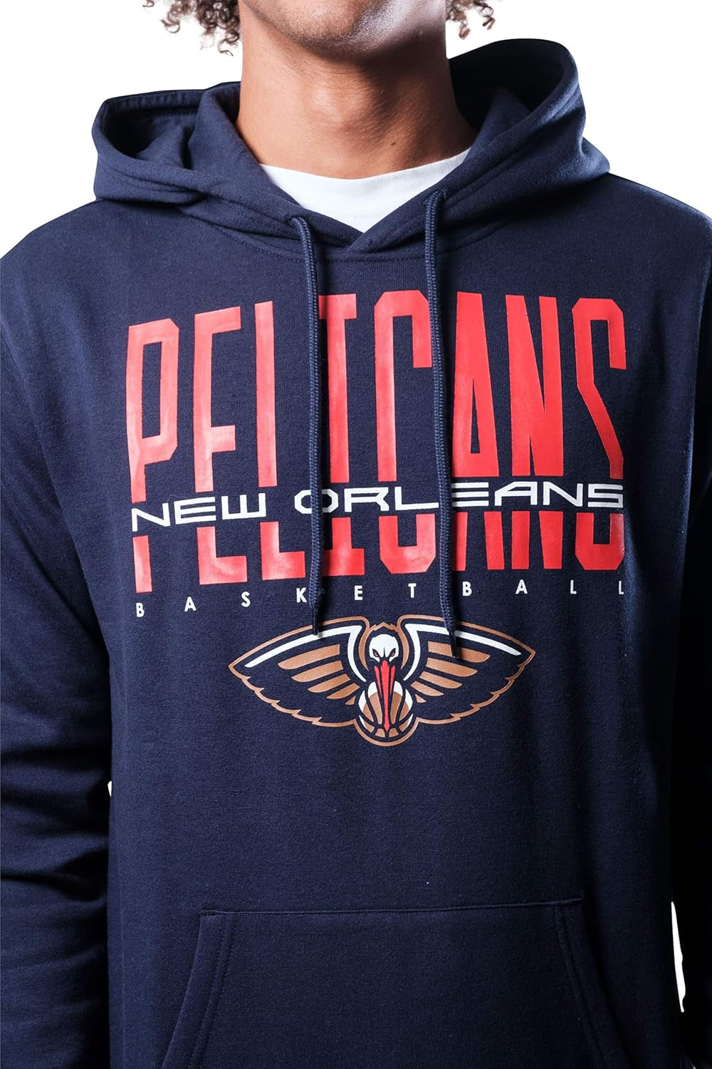 Men'S NBA Official Soft Fleece Hoodie Pullover Sweatshirt