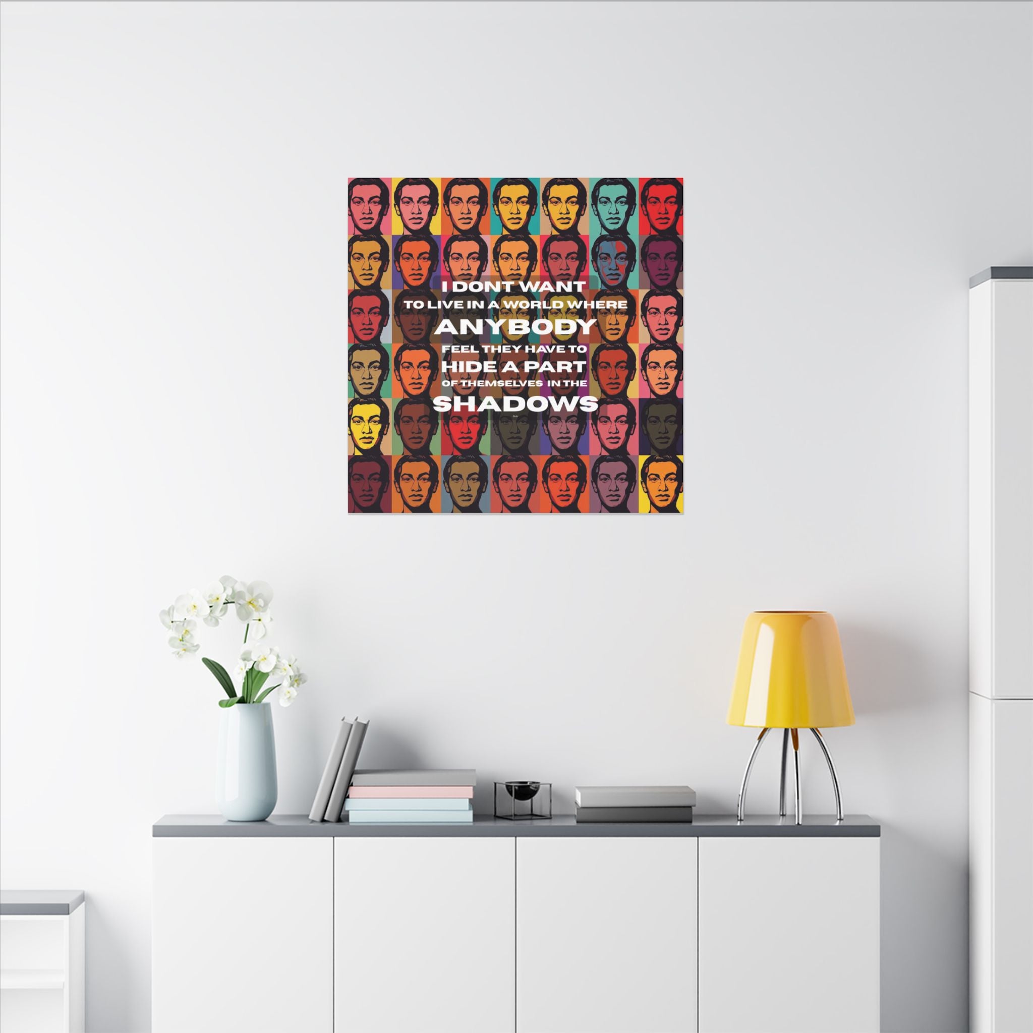 Socially conscious  Illustration Canvas