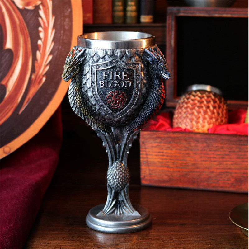 Wine Glasses, A Song of Ice and Fire, Game of Thrones Mugs, Embossed Beer Glasses, Large Capacity Whiskey Cups