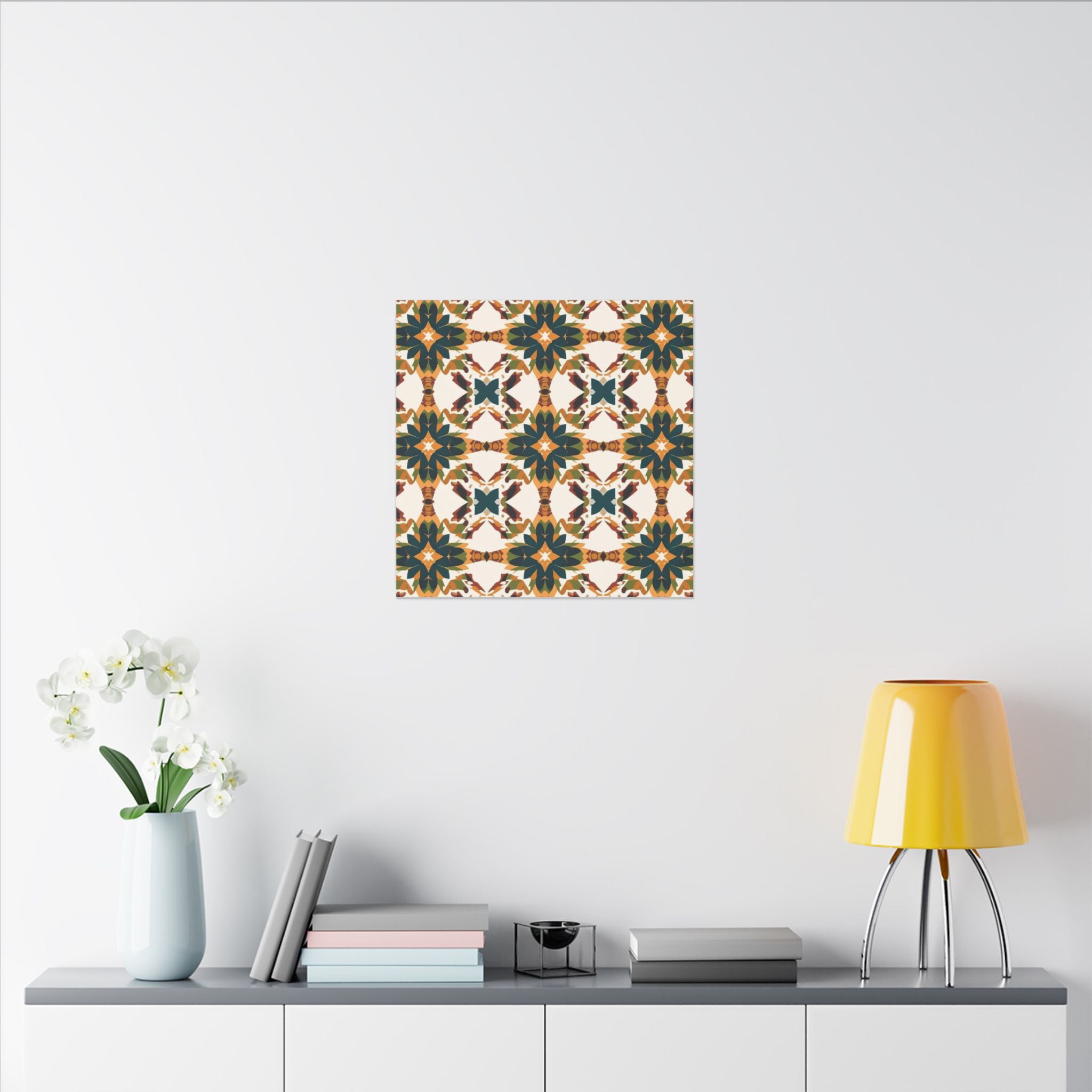 Shweshwe Pattern Canvas Print