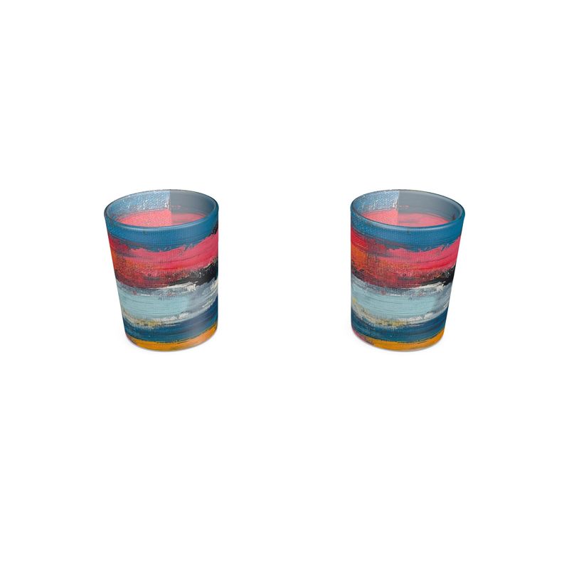 Round shot glass 2 set