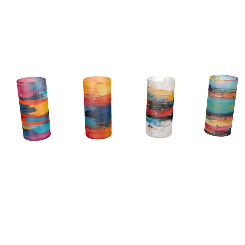 Product Details loading design template.. Round shot glass 4 set
