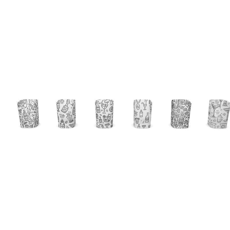 Square Shot Glass 6 Set