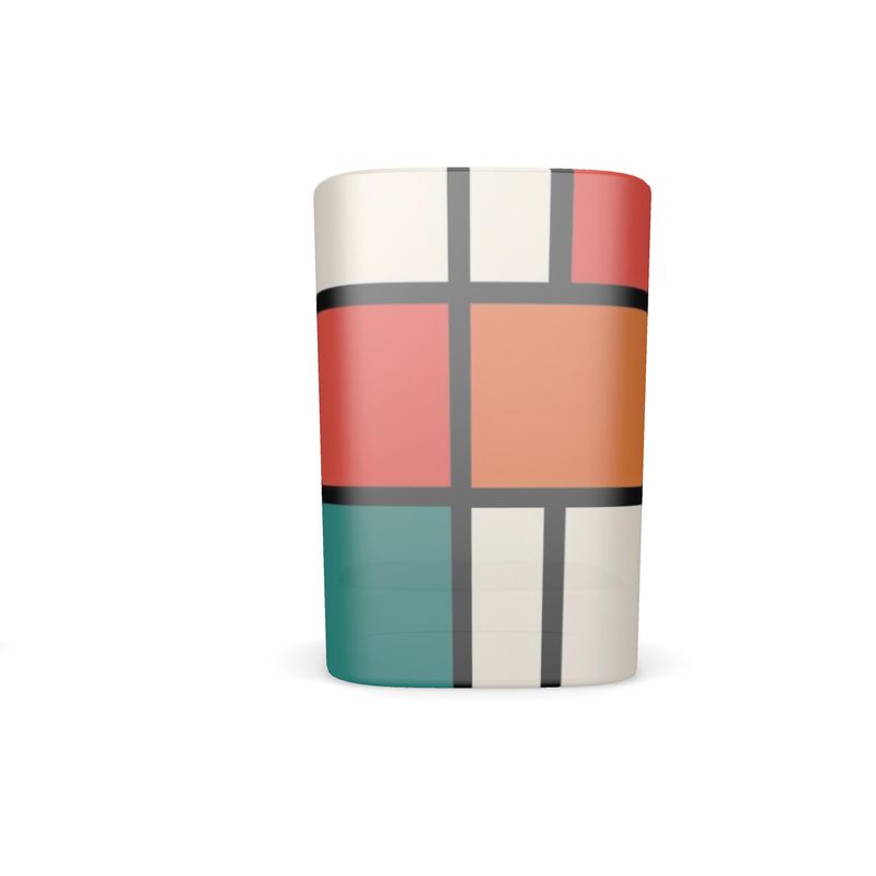 Square Shot Glass 6 Set  packaged in custom designed tin