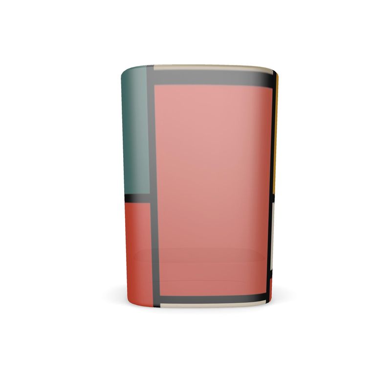 Square Shot Glass 6 Set  packaged in custom designed tin