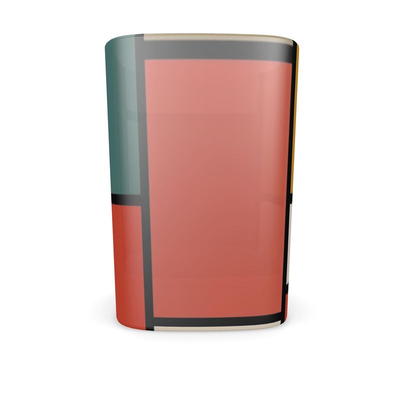 Square Shot Glass 2 Set  packaged in custom designed tin