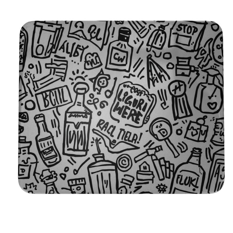 Square Shot Glass 2 Set  packaged in custom designed tin