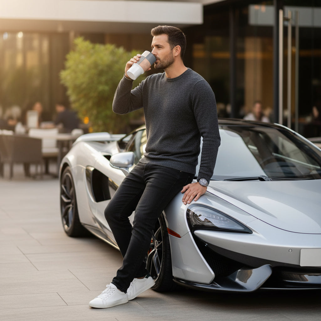 Custom-Designed Travel Mug