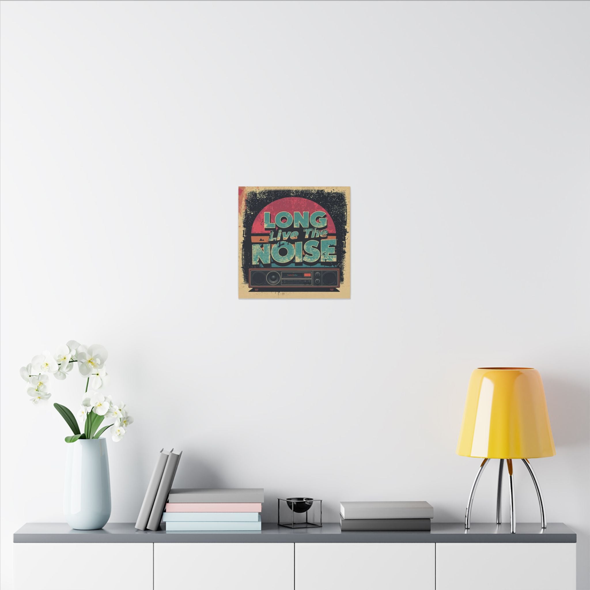 Long live the noise art Canvas