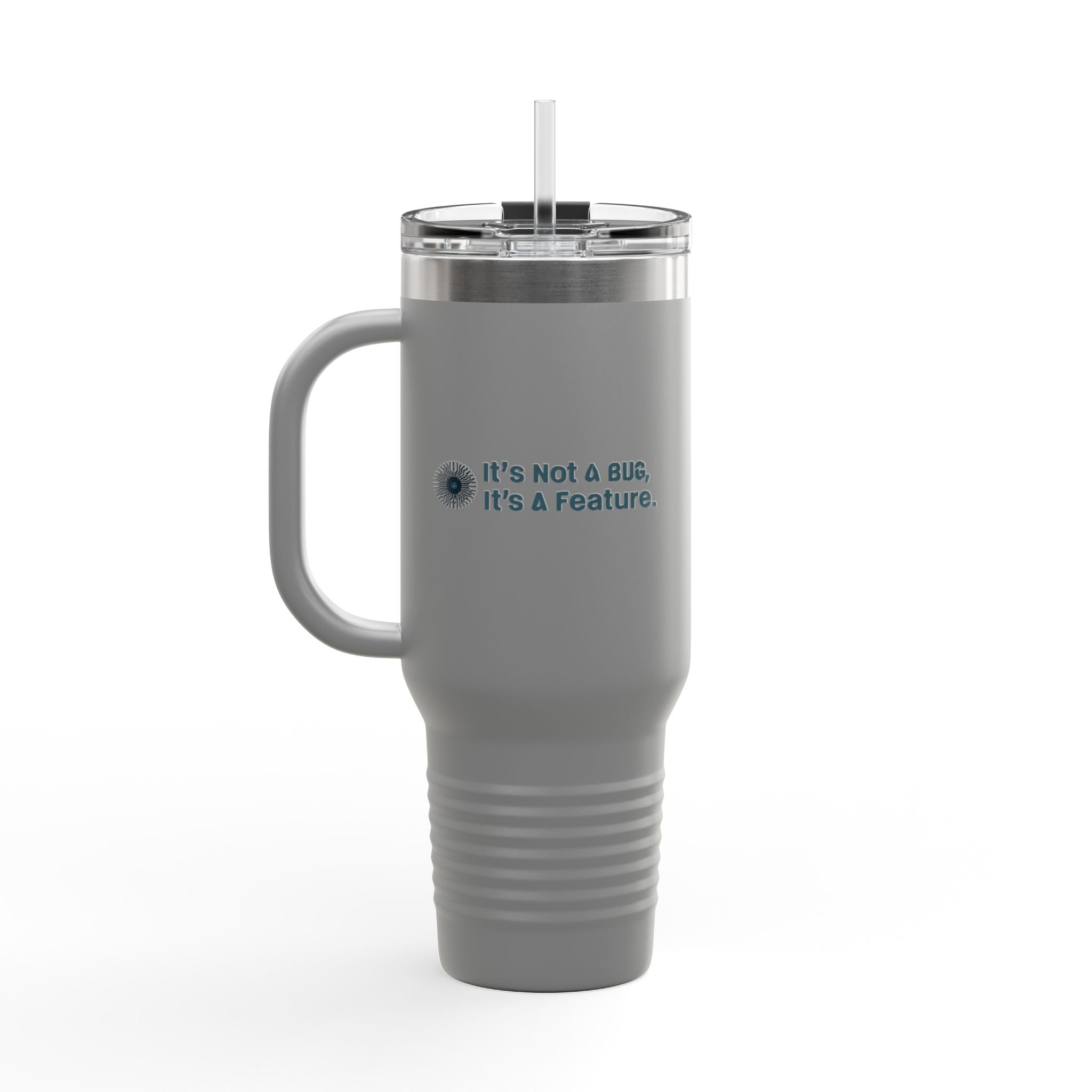Tech geek's daily fill, On-the-Go, Gifts for Travelers, Durable Drinkware