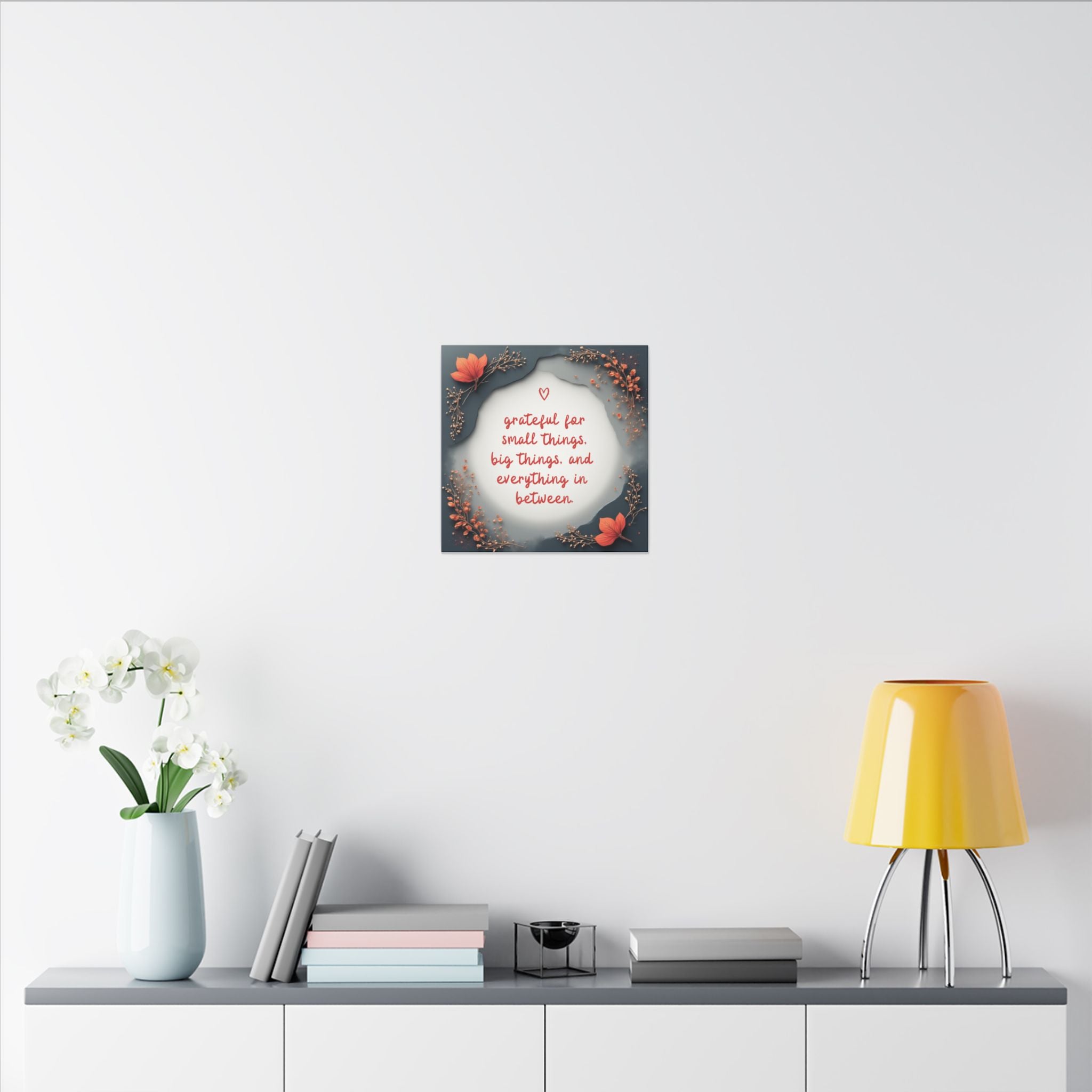 Gratitude Illustration Canvas