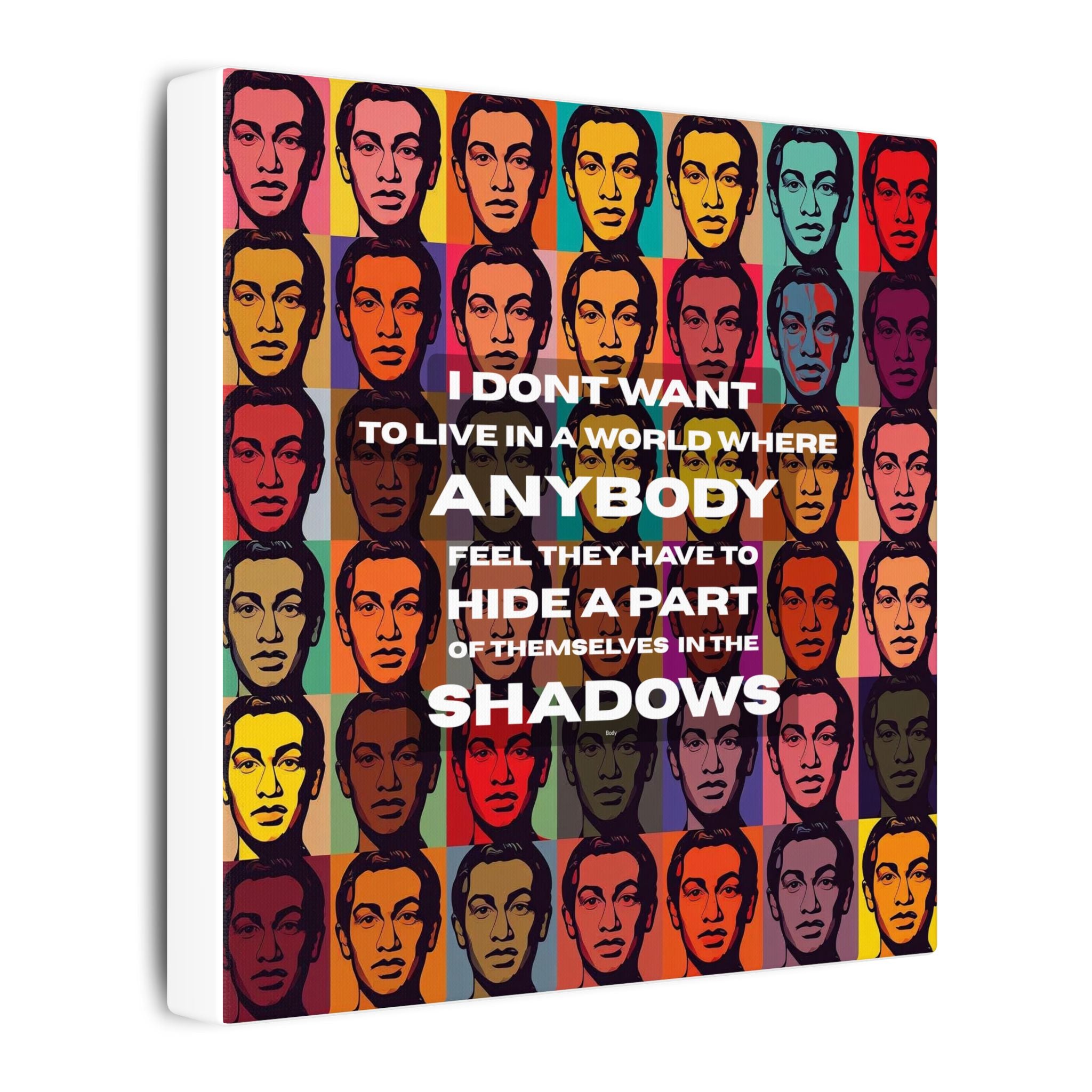 Socially conscious  Illustration Canvas