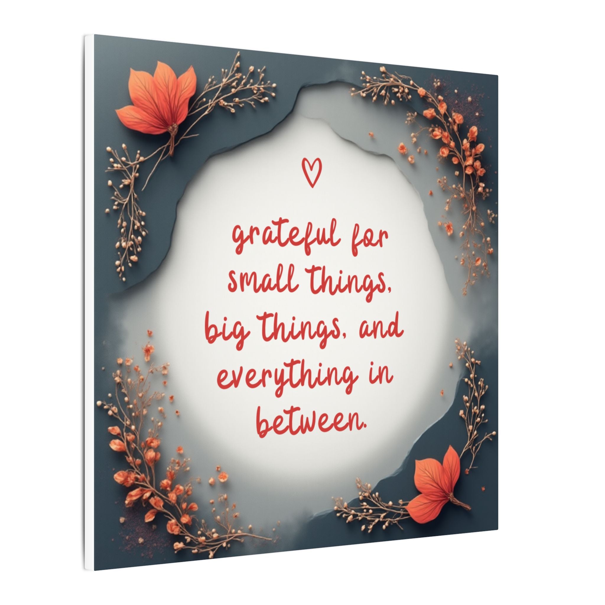 Gratitude Illustration Canvas